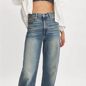 NWT Levi’s wide leg ribcage